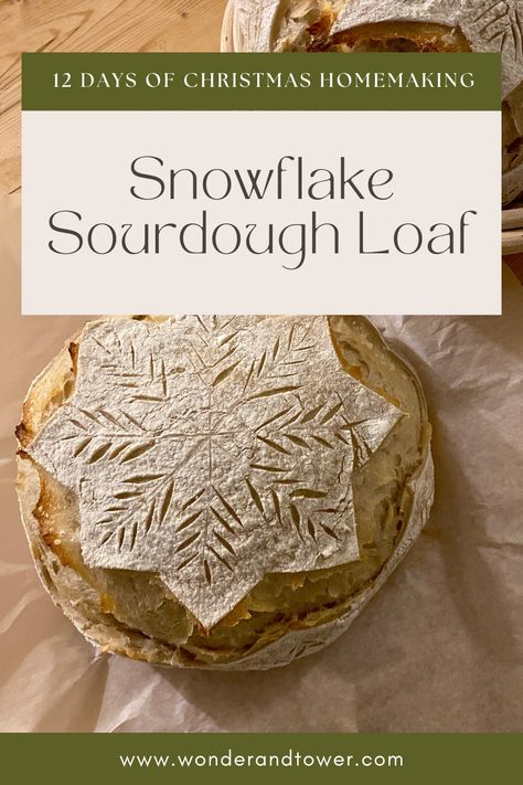 Sourdough For Christmas, Sourdough Tree Design, Sourdough Christmas Tree Bread, Gnome Sourdough Bread, Snowflake Bread Scoring, Christmas Shaped Sourdough, Eggnog Sourdough Bread, Sourdough Designs Christmas, Sourdough Bread Designs Christmas