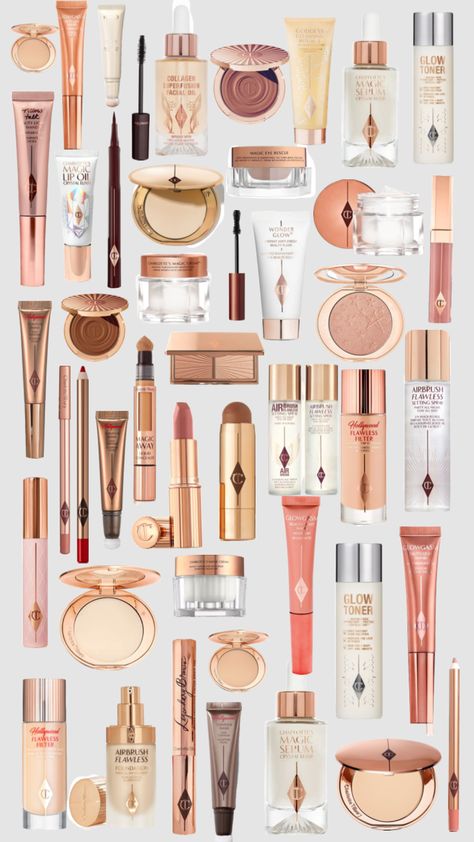 Makeup Shuffles, Best High End Makeup, Makeup Beauty Room, Dream Products, Fair Skin Makeup, Charlotte Tilbury Makeup, Learn Makeup, Makeup List, Makeup Accesories