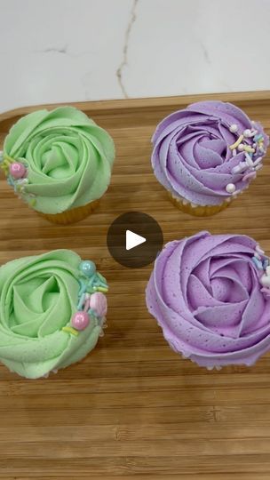 Wilton 2d Tip, Wilton 2d, Wilton 1m, Cake Roses, Benson Boone, Buttercream Cupcakes, Instagram Cake, Cupcake Decorating, 1k Views