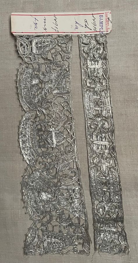 Silver Lamé Lace Samples Collectable Textiles Museum Quality Handmade Lace 17th Century Inspired Figures Boats Lace Study Design Inspiration - Etsy UK Textile Graphic Design, Lace Weaving, Textiles Sketchbook, Lace Weave, Lace Art, Prom Girl Dresses, Textile Print, Study Design, Silver Fabric