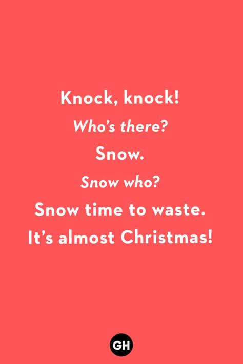 Christmas Tree Jokes, Christmas Jokes For Kids, Funny Knock Knock Jokes, Funny Christmas Wallpaper, Funny Christmas Jokes, Santa Elves, Holiday Jokes, Christmas Memes Funny, Funny One Liners