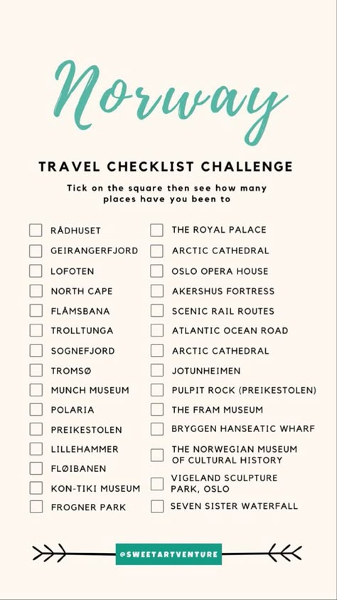 Travel Template, Travel Infographic, Holiday Travel Destinations, Travel Inspiration Destinations, Travel Wishlist, Norway Travel, Travel Checklist, Travel Locations, Destination Voyage