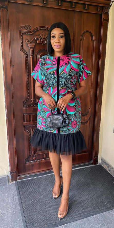 Ankara Styles With Two Yards, 2 Yards Ankara Short Gown Styles, 3 Yards Ankara Short Gown Styles, Two Yards Ankara Dress Styles, Simple Ankara Short Gown Styles 3yards, 3 Yards Ankara Gown Styles, 2 Yards Ankara Dress Styles, Ankara Short Gown Style 2024, Ankara Short Gown Styles 3yards