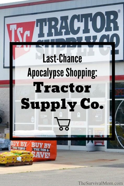 When the S hits the fan, you're going to need this shopping list! #Prepping and #survivalsupplies are a perfect fit at Tractor Supply. #empsurvival #zombieapocalypse #prepper Prepper Ideas Survival Gear, Apocalypse Food, Prepper Tips, Preppers List, Prepper Items, Tractor Supply Company, Prepper Ideas, Prepping Supplies, Prepping Gear