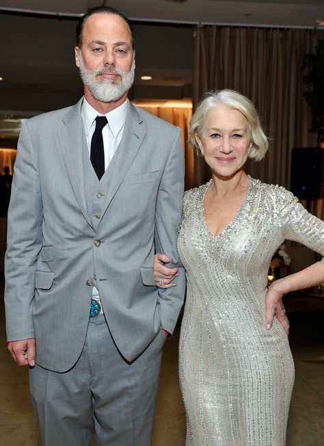 Oops!: Helen Mirren's 45-Year-Old Stepson Mistaken for Her 71-Year-Old Husband at the SAG Awards Hellen Mirren, Graceful Aging, Absolut Elyx, Josh Homme, Pam And Tommy, Vince Vaughn, Bullet Bra, Renee Zellweger, Family Ties