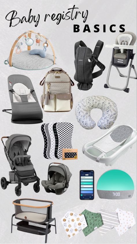 Newborn Necessities List, Newborn Shopping List, Baby Products Newborn, Baby Registry Ideas, Baby Items Must Have, Baby Shopping List, Baby Essential Checklist, Newborn Checklist, Newborn Necessities