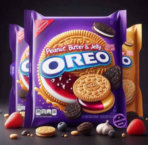 Weird Oreo Flavors, Weird Snacks, Oreo Flavors, Kitten Wallpaper, Peanut Butter Jelly, Favourite Food, Weird Food, American Food, Oreo Cookies