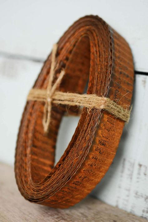 PRICES MAY VARY. (1) Richland Rusty Corrugated Tin Ribbon 1" x 15 Feet Make rusty hearts, stars and letters with this rusty corrugated tin ribbon. It is 1" wide with a wonderful rusty patina. ake photo frames, decorate vases and wood boxes. Add a rustic touch to all your creations. Perfect for Home, Events, Weddings & More! Make rusty hearts, stars and letters with this rusty corrugated tin ribbon. It is 1" wide with a wonderful rusty patina. Make photo frames, decorate vases and wood boxes. Add Bouquet Succulent, Corrugated Tin, Copper Roof, Earth Tone Colors, Corrugated Metal, Burlap Ribbon, Metal Trim, Make Photo, Fabric Ribbon