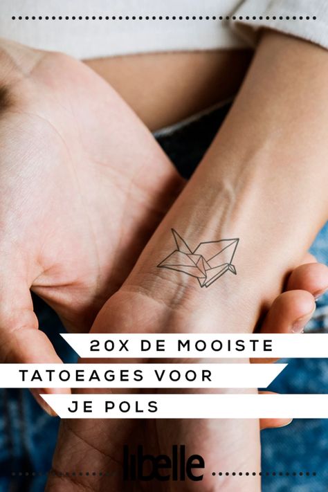 Deze 20 prachtige polstatoeages zijn voor elke leeftijd | Libelle Tattoo Pols, Pols Tattoo, Lotus, Tattoos