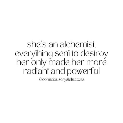 be an alchemist, transform ✨ #spirituality #spiritualquotes #nzcrystalshop #crystalshop quote via pintrest What Is An Alchemist, Alchemist Definition, Alchemy Quotes Wisdom, Alchemy Quotes, Esoteric Quotes, Alchemist Quotes, Alchemy, Psychic Abilities, New Me