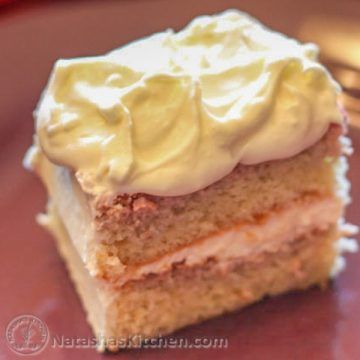 Frosting Archives - NatashasKitchen.com Russian Frosting, Condensed Milk Frosting, Natasha Kitchen, Milk Frosting, Raspberry Frosting, Whipped Cream Cheese Frosting, Sweet Condensed Milk, Making Whipped Cream, Cream Cheese Frosting Recipe