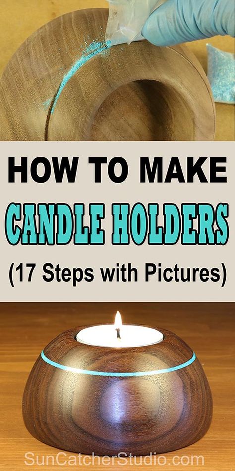 How To Make Candle, Make Candle Holders, Make Candle, Woodworking Lathe, Wood Projects For Beginners, Wood Turning Lathe, Wood Crafting Tools, Lathe Projects, Learn Woodworking