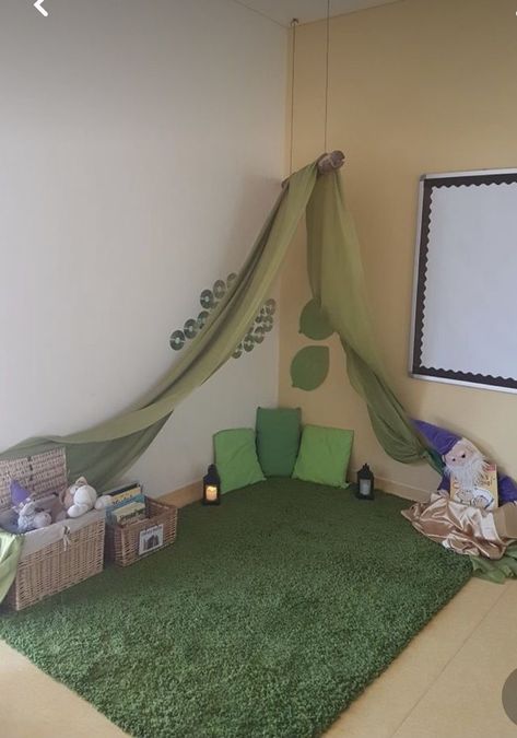 Childcare Rooms, Book Area, Decoration Creche, Reggio Inspired Classrooms, Diy Playroom, Preschool Rooms, Toddler Classroom, Reading Area, Home Daycare