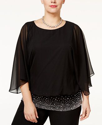 in stock Formal Blouses, Black Chiffon Blouse, Evening Blouses, Plus Size Formal, Dressy Blouse, Evening Tops, Embellished Blouse, Blouse Online, Dressy Tops