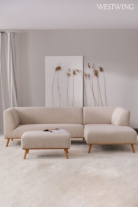 Minimalistic Sofa Designs, Sofa 3+2, Beige Sofas Ideas Living Room, 3+2 Sofa Living Room, Salon Sofa Beige, Minimalist Sofa Living Room, Corner Sofa Living Rooms, Minimalist Sofa Modern, Couch Ideas Living Room