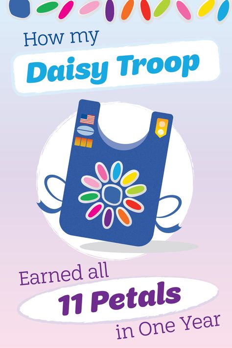 How To Earn Multiple Daisy Petals At Once, First Daisy Troop Meeting, Daisy Troop Leader, Daisy Petals Activities, Girl Scout Daisy Petals, Daisy Activities, Scouts Activities, Daisy Crafts, Girl Scout Daisy Activities