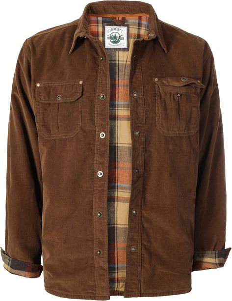 Flannel Lined Jacket, Men’s Fall Clothing, Cheap Men’s Christmas Gifts, Mens Boho Fashion, Jake Fashion, Fall Fashion Men, Americana Fashion Men, Frank Hardy, Corduroy Shirt Jacket