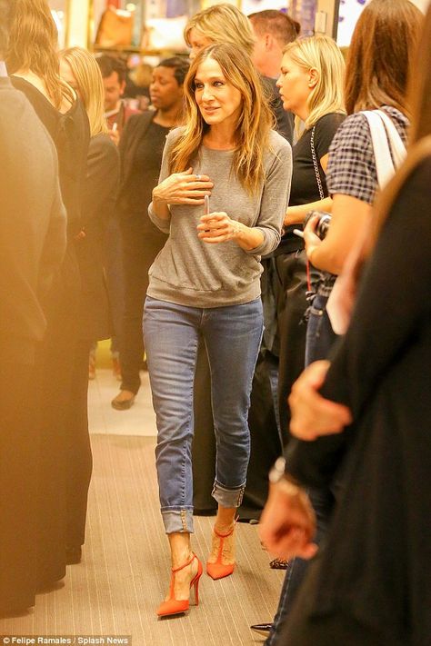 Miranda Hobbes, Sarah Jessica Parker Style, Sara Jessica Parker, Carrie Bradshaw Style, Shoe Dept, Looks Jeans, Sarah Jessica, Stil Inspiration, Sarah Jessica Parker