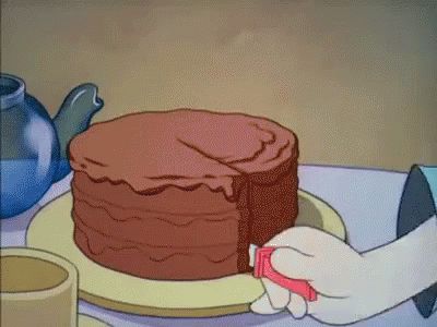 Cake Fat GIF - Cake Fat Slice - Discover & Share GIFs Animiertes Gif, Food Cartoon, Cartoon Cake, Disney Gif, Cake Videos, Cartoon Gifs, Aesthetic Gif, A Cartoon, Cute Gif