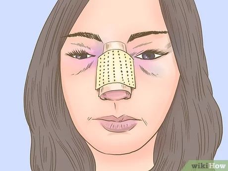 3 Ways to Make Your Nose Look Smaller - wikiHow Nose Piercing On Wide Nose, Nose Piercings On Big Noses, Nose Smaller Makeup, How To Get Smaller Nose, Big Noses Women, How To Make Your Nose Smaller, How To Get A Smaller Nose, Hooked Nose Front View, Makeup For Big Nose