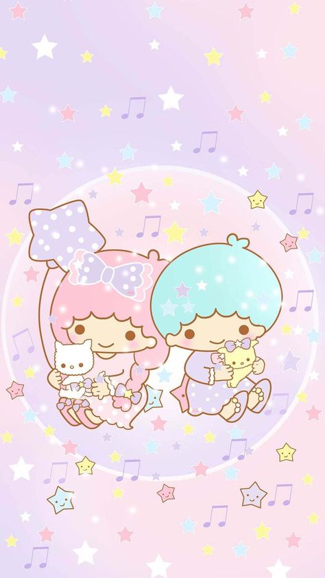 Iphone Wallpaper Hello Kitty, Little Twin Stars Wallpaper, Sanrio Wallpapers, Kitty Icon, Phone Customization, Hello Kitty Printables, Awesome Wallpapers, Sanrio Wallpaper, Hello Kitty Iphone Wallpaper