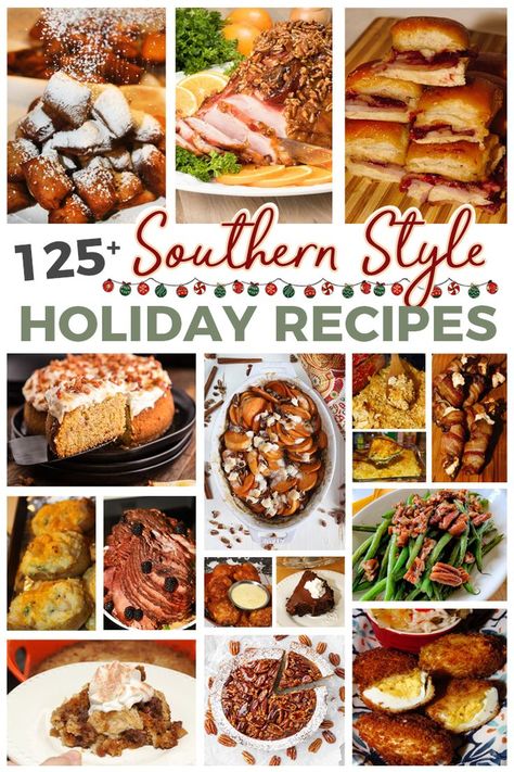 Check out over 125 of the Best Southern Style Holiday Recipes on the blog! My Southern family enjoys making all our signature, passed down recipes year after year.These Southern favorites are a hit with my family and are perfect for holiday meals big and small. Southern Christmas Recipes, Southern Family, Southern Thanksgiving, Southern Christmas, Southern Recipes Soul Food, Holiday Meals, Carrot Recipes, Southern Cooking, Holiday Cooking