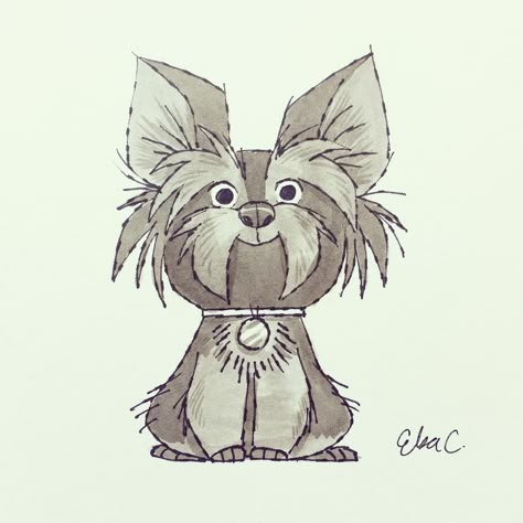 Art by Elsa Chang*  • Blog/Website | (https://www.instagram.com/elsasketch) Bunny Sketches, Dog Design Art, Cute Dog Drawing, Angry Animals, Animal Caricature, Dog Sketch, Animal Character, Christmas Dogs, Character Designer