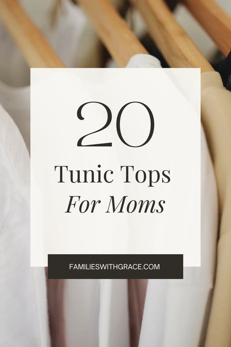 Leggings are incredibly comfortable and these 20 tunic tops for moms under $30 will have your rocking your leggings and looking good! #TunicTops #Leggings #MomFashion #FamiliesWithGrace #Style #MomStyle #womenstunictops #affordablefashion Tunic Dress With Leggings Fall Outfits, Cute Tops To Wear With Leggings, How To Wear Tunic Tops Outfits, Long Tunic Tops With Leggings, Long Tops For Leggings, Tunic Tops Outfit, Tunic Dress With Leggings, Tunic Tops With Leggings, Tunic With Leggings