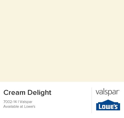 valspar cream delight | Visit m.valsparpaint.com Valspar Cream Paint Colors, Best Off White Paint Colors, Perfect Grey Paint Color, Bathroom Vibes, Off White Paint Colors, Perfect Grey Paint, Cream Paint Colors, Valspar Paint Colors, Best Gray Paint Color