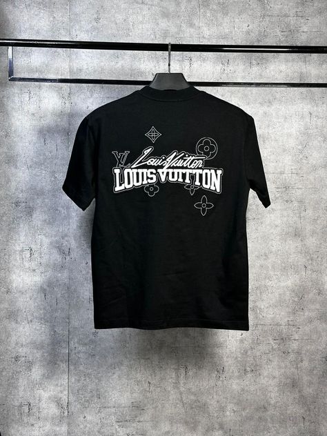 Louis Vuitton Tshirt, Honda Scrambler, Armani Sweatshirt, Armani Tshirt, Embossed Printing, Premium Brand, Brand Shirts, Hoodie Set, Men Shirt Style