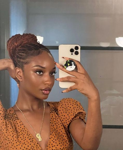 Ayra Starr Makeup, Ayra Starr Aesthetics, Ayra Starr Hairstyles, Ayra Starr Braids, Naija Aesthetic, Ayra Star, Ayra Starr, Celestial Being, African Braids Hairstyles