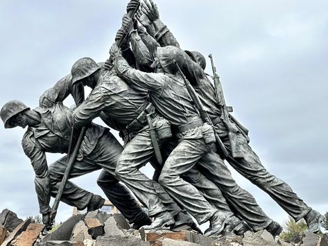 Iwo Jima Memorial, Small Patio Garden, Lights Artist, Iwo Jima, Line Photo, Washington Monument, Bike Path, New Condo, Capitol Hill