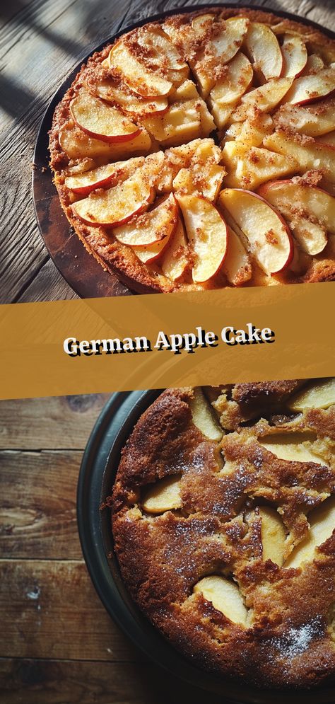 Discover the taste of Bavaria with this traditional German Apple Delight cake, perfect for a cozy teatime indulgence! #cakebliss #bavarianbites #sweettooth #homemadeheaven German Cakes Authentic, Bavarian Apple Cake, Easy German Apple Cake, German Apple Pie Cake, German Apple Cake Recipe Easy, Dutch Apple Cake Recipe, German Apple Cake Traditional, Swedish Apple Cake, Apple Kuchen Recipe German