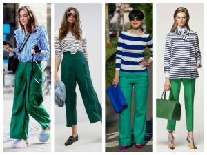 Green Pants For Women, Women’s Green Pants Outfit, What To Wear With Green Wide Leg Pants, Green Wide Trousers Outfit, Kelly Green Jeans Outfit, Green Wide Leg Pants Outfit Summer, Green Cullotes Outfit Casual, High Waisted Green Pants Outfit, Women Green Pants Outfit