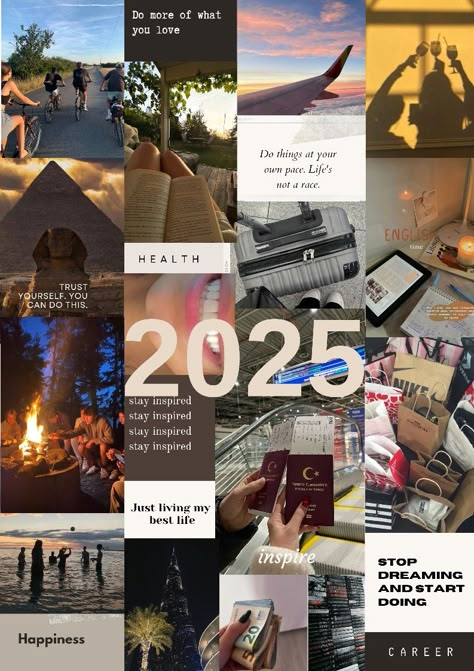 2025 vision board