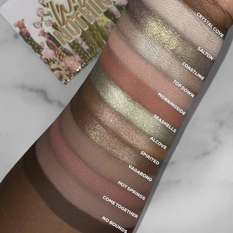 Colourpop Wild Nothing, Eye Pallet, Wild Nothing, Makeup Eyeshadow Palette, Fair Skin Tone, Colourpop Cosmetics, Spring Is Coming, Fair Skin, Eye Art