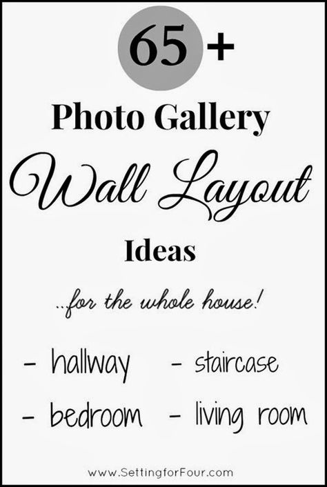 Ideas For Hallways, Gallery Wall Layout Ideas, Wall Layout Ideas, Photo Gallery Wall Layout, Wall Arrangements, Photo Gallery Wall, Wall Layout, Picture Gallery Wall, Gallery Wall Layout