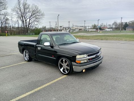 2000 Chevy Silverado ss Silverado 2002, Chevy Silverado Ss, Chevy Silverado Single Cab, Silverado Single Cab, Silverado 2000, Trucks Lowered, Chevy Trucks Lowered, 2000 Chevy Silverado, Custom Silverado