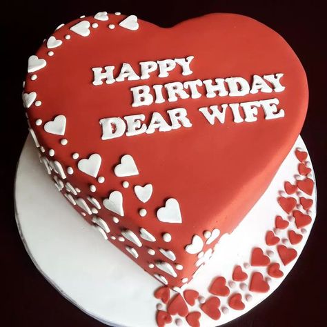 Dear wife birthday cake. Red velvet cake in Harare Wife Birthday Cake Design, Happy Birthday Wife Cake, Happy Birthday Dear Wife, Wife Birthday Cake, Birthday Cake Red Velvet, Birthday Cake For Wife, Birthday Cake Red, Sweet Birthday Cake, Dear Wife