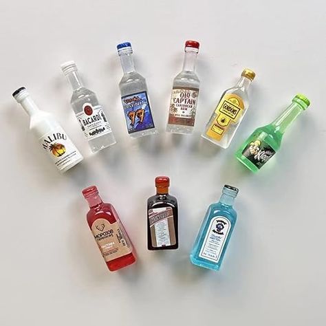 Amazon.com: JOELEW 90pcs Miniature Mini Liquor Bottles Decorations, Dollhouse Mini Wine Bottles Toys, 9 Kinds of Mixed Mini Bottles for Instant Model Scene Fairy Garden Pub Bar, DIY Handwork : Toys & Games Miniature Printables Target, Mini Lights In Bottles, Tiny Collectible Toys, Homemade Mini Gifts, Mini Liquor Advent Calendar, Mini Christmas Gifts To Make, Mini Glass Bottle Crafts Snow Globes, Miniature Art Tiny Things, Cute Tiny Gifts For Friends