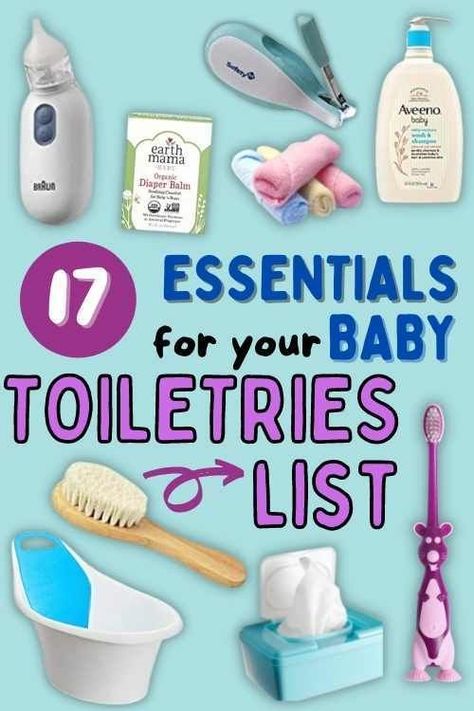 Newborn Bathroom Essentials, Baby Hygiene Essentials, Baby Bathroom Organization, Baby Bath Caddy, Toiletries List, Baby Bath Time Essentials, Newborn List, Baby Essential Checklist, Baby Belle