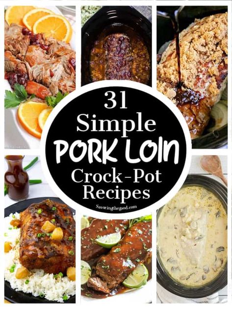 Smithfield Pork Loin Crock Pot, Crock Pot Pork Loin Recipes, Pork Recipes Crock Pot, Crockpot Pork Loin Recipes, Slow Cooker Pork Loin Recipes, Hot School Lunch Ideas, Pork Loin Roast Crock Pot, Pressure Cooker Pork Loin, Pork Loin Recipes Slow Cooker