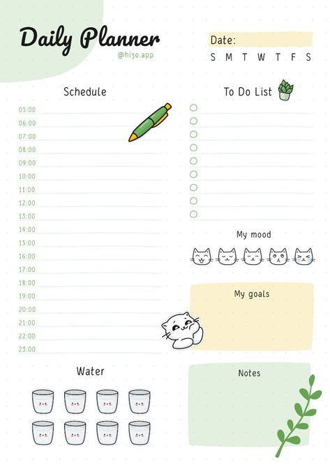 💜 Daily Planner 💜 freeprintableplanner #readingplanner🌟 Good Notes Daily Planner, Notepad Crafts, Daily Planner Diy, Routine Motivation, Notes Templates, Planner Designs, Day Planner Design, Homeschool Planner, Academic Motivation