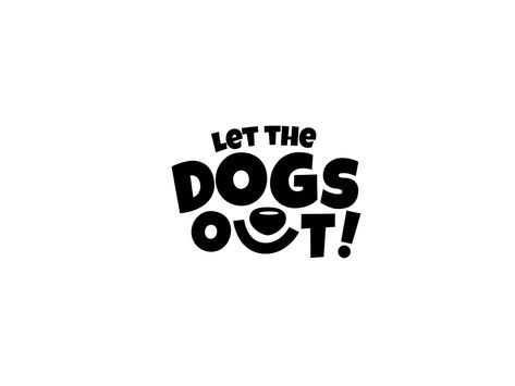 Let the dogs out! by Alex Seciu on Dribbble Dog Logos Ideas, Pet Adoption Event, Pet Cafe, Dog Marketing, Pet Food Packaging, Pet Branding, Dog Spray, Dog Logo Design, Graphic Design Posters Layout