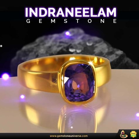 What is Indraneelam? How is it different from the infamous Khooni Neelam? How does this gem benefit its wearer? Unfolded here are the mysteries of this Saturn gem, click…  Featured today: Gorgeous & Sattvik Indraneelam, a Miracle from Ratnapura Sapphire Mines with super clarity, teeming with energy & life. Sold. Get yours at Gemstoneuniverse… Red Ring, Red Rings, A Miracle, Infamous, Gold Jewellery, Gold Jewelry, Sapphire, Gems, Energy