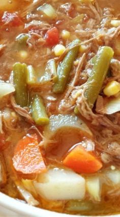 Old Fashioned Vegetable Soup, Homemade Vegetable Beef Soup, Soup Vegetable, Turkey Broth, Homemade Soup Recipe, Vegetable Beef Soup, Turkey Soup, Vegetable Soup Recipes, Delicious Vegetables