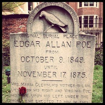 when he was born october ,9 1849 Baltimore Travel, Baltimore Trip, Poe Boy, Last Exile, Frida Art, Famous Graves, Baltimore City, Allen Poe, Old Cemeteries