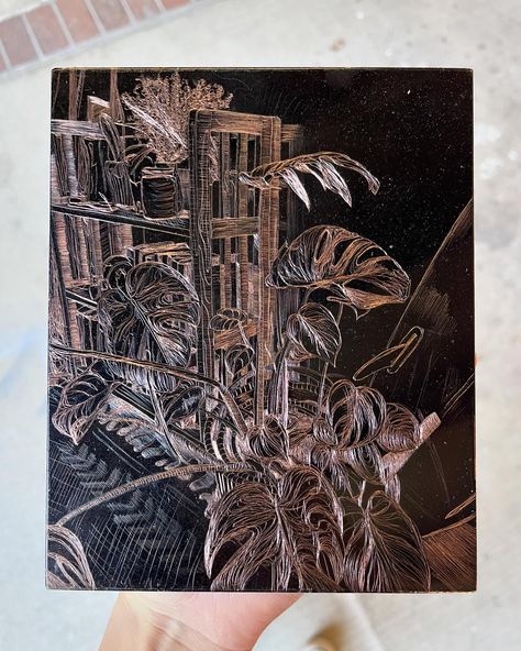 etching with & without aquatint, 7.5in x 6in print on copper plate Copper Plate Etching, Copper Plate, Copper Plated, Etching, Printmaking, Copper, Quick Saves