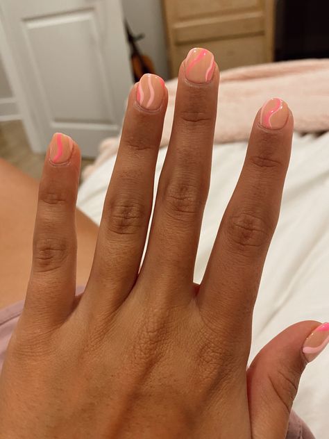 Sns On Natural Nails Short, Sns Nails Spring 2023, Beach Vacation Nail Ideas Short, Cute School Nail Ideas, 8th Grade Nail Ideas, Kid Acrylic Nails Short, Nail Inspo For Short Natural Nails, Short Dip Nail Ideas, Nails For School Natural