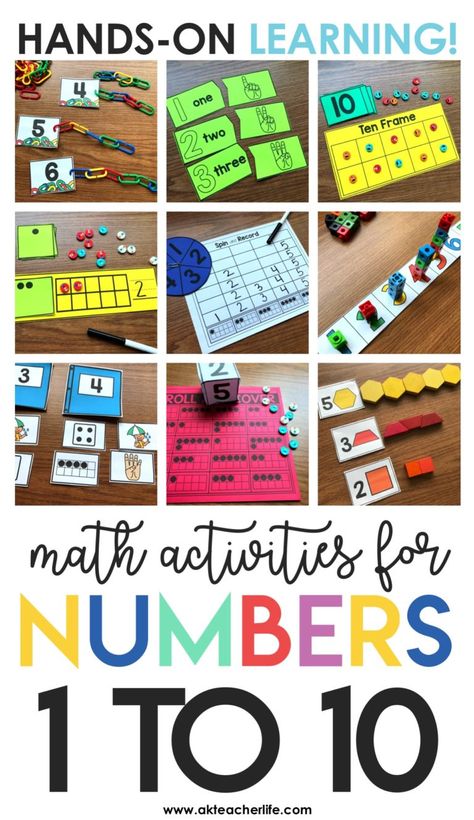 Kinder Math Centers, Teach Numbers, Kindergarten Math Centers, Math Rotations, Learn Math, Math Centers Kindergarten, Prek Math, Teaching Numbers, Math Intervention